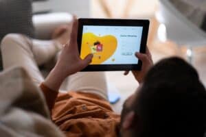 Organic Shapes on website design