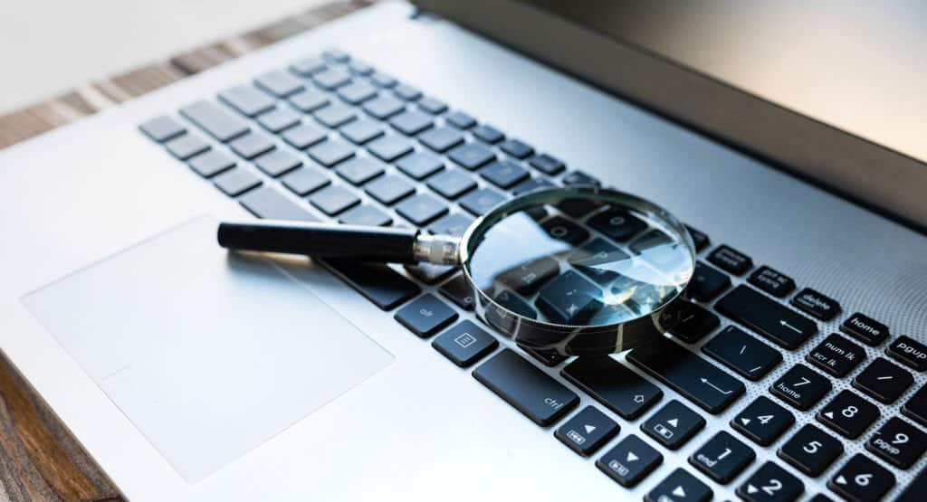 Magnifier On Computer Keyboard